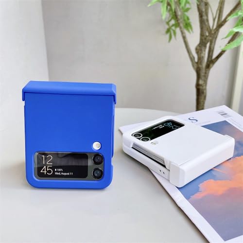 Étui rigide anti-empreinte Galaxy Z Flip 4 violet mat PC - 3