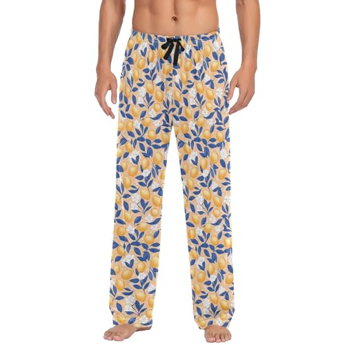 Pantalon de pyjama homme survêtement doux multicolore taille S