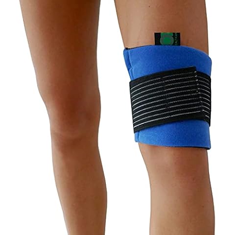 2 x Ice Pack for Sports Injuries Knee Pain Relief Gel Pack Hot & Cold Gel Ice & Heat Compression Pack Reusable Heat Pads with Wrap and Pouch Included Cover