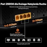 Tenda RE6L Pro Wi-Fi 7 router (BE5100 Dual-Band 4323Mbit/s 5GHz, 688 Mbit/s 2,4 GHz) anteny pionowe, Wi-Fi+, 1x2,5 Gbps + 3 x porty Gigabit WAN/LAN, MLO, 4K-QAM, NFC, VPN, WPA3, VR/AR Gaming/8K
