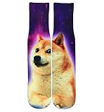 Benefeet Sox Funny Dog Socks for Men Crazy Socks for Boys Teens Silly Socks for Kids Cool 3D Print Dog Socks Novelty Crew Tube Socks Fun Patterned Casual Dress Socks Cotton Graphic Socks for Adults