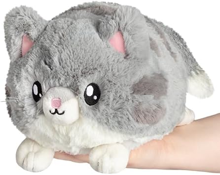 Squishable - Mini Grey Kitty - Pets Collection - 10.5 in - Soft Toy Collectible Stuffed Animal