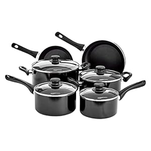 Amazon Basics Kochgeschirr-Set, 6er-Pack