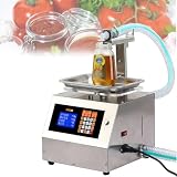 Máquina de llenado de líquidos viscosos, relleno de miel de llenado rápido de 5 a 1000 g, equipo de embotellado automático para champú, aceite comestible, salsa de tomate