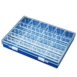 ホーザン(HOZAN) 小物入れ パーツケース 最大60小間 180度開閉ふた カーブ付内箱 B-10-BC