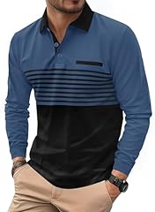 Blue Black - Stripe Splicing