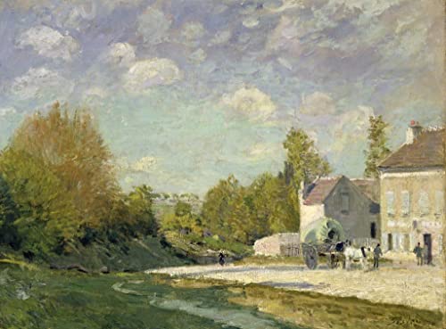 Décoration murale Alfred Sisley : affiche toile impression d'art