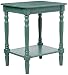 Décor Therapy Simplify End Table Oak Blue
