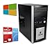 Produktbild Terra HasWell Tower PC Computer | Intel Core i3-4170@ 2X 3,7 GHz | 8 GB | 500 GB HDD | DVD-ROM | Windows 10 Pro | BullGuard | SoftMaker Office (Generalüberholt)