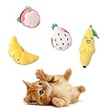 Cute Paws Christmas Cat Toy Gifts Set, Cat Kitten Interactive Toy, Cat Catnip Toys for Indoor, Catnip Toys