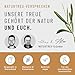 NATURTREU Ruhewurzel - Ashwagandha KSM-66® hochdosiert 120x Kapseln - 600 mg Ashwagandha pro Tag - Komplex aus Ashwagandha-Wurzelextrakt & Ashwagandhawurzelpulver - Vegan