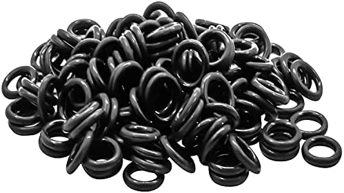 120Pcs Clear Rubber O-Ring Keyboard, O-Rings Keycaps, Switch Dampeners Keycap, for Cherry MX Key Switch Keyboards Dampers,Black