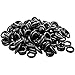 ThreeBulls 120Pcs Rubber O-Ring Switch Dampeners Keycap Black for Cherry MX Key Switch Keyboards Dampers