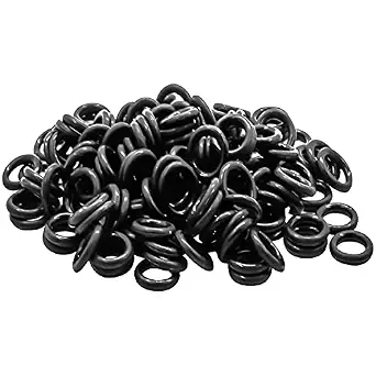 120Pcs Clear Rubber O-Ring Keyboard, O-Rings Keycaps, Switch Dampeners Keycap, for Cherry MX Key Switch Keyboards Dampers,Black