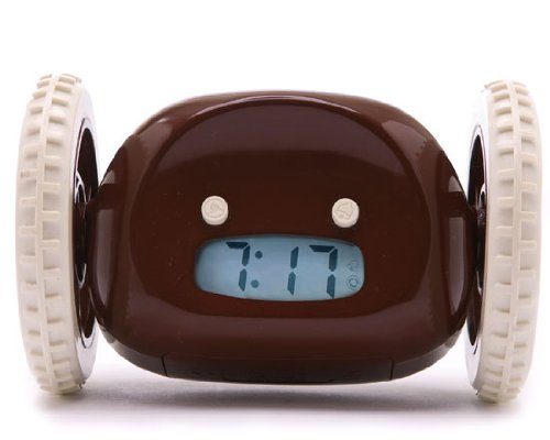 Clocky Alarm Clock On Wheels, Coco