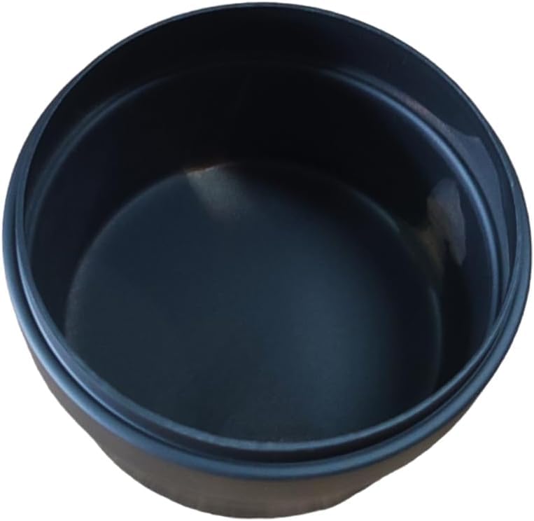 Bouchon noir aveugle étanche raccord en T acier 80mm - 3