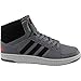 adidas NEO Men's Vs Hoops Mid Basketball Shoe, Grey/black/Infrared, 10 M US