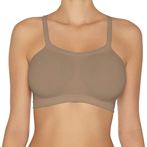 Kit 3 Tops Bandinis, Hanes, Feminino, Chocolate, M