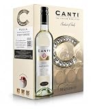 CANTI Pinot Grigio I.G.T. Puglia, vino bianco. Secco al palato con sentori di mela verde e agrumi, finale fresco e armonioso. Vino in bag-in-box, 3 l (1 x 3 l)