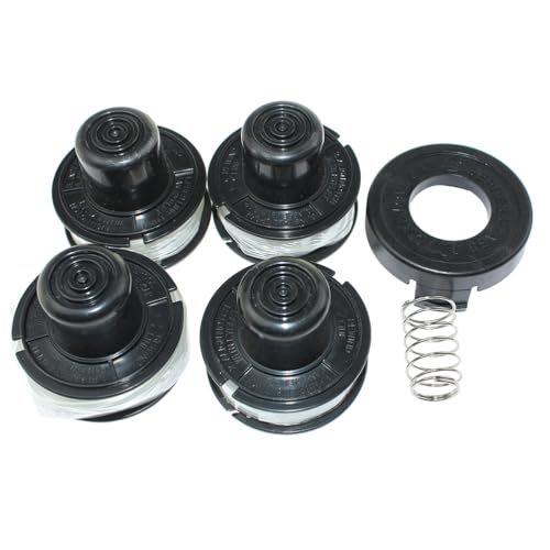 Spool Line & Cap For Black & Decker 82300 82310 82312 CST500 CST800 GE600 GE800 GLC12 GL250 GL310 GL360 GLC500 ST200 ST300 ST400 ST1000 ST3000 ST4000 ST4050 ST4400 ST4500 ST5000 ST6500 ST6800 ST7600