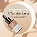 Self Tanning Drops for Face - USA Made with Organic & Natural Ingredients, Ultra Dark Face Tanning Drops to Add to Moisturizer, Self Tanner for Sunless Fake Tan & Natural Glow, Cruelty & Toxin Free