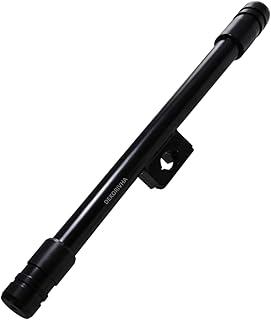 Base Ball BAT Single Rod Leg Guard- Openable DECO-LGB017 Heavy Duty Stylish Safety Protector Bat Leg Guard/Crash Guard Bla...