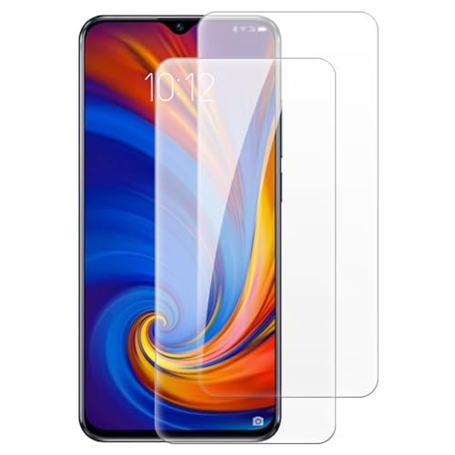 Shantime [2 piezas Protector Pantalla Cristal Templado Compatible con Lenovo Z5S (6.3 pulgadas), HD Claro Antirrayas Sin Burbujas