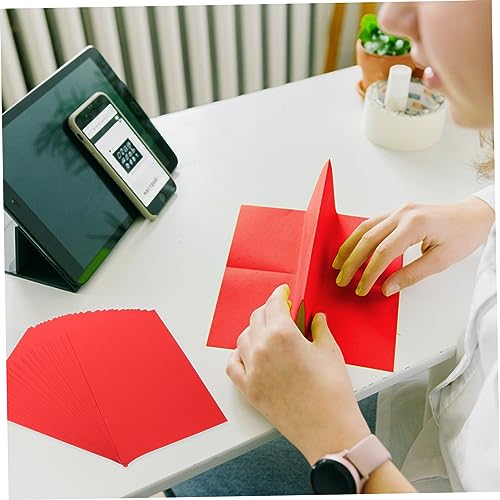 LALAFINA 50 Unidades atolamento de papel prazer dante fun papéis de origami dupla face artesanato qu