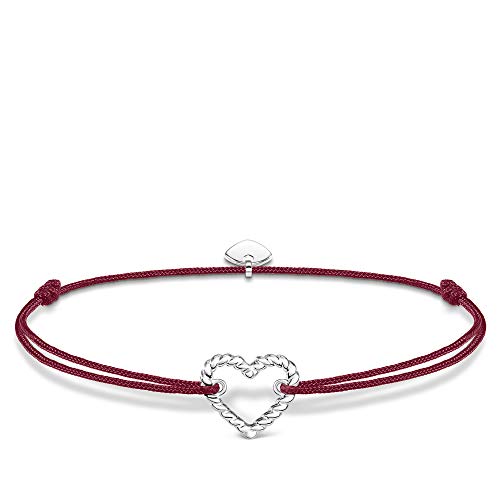 Preisvergleich Produktbild THOMAS SABO Armband Herz 925 Sterlingsilber / Nylon