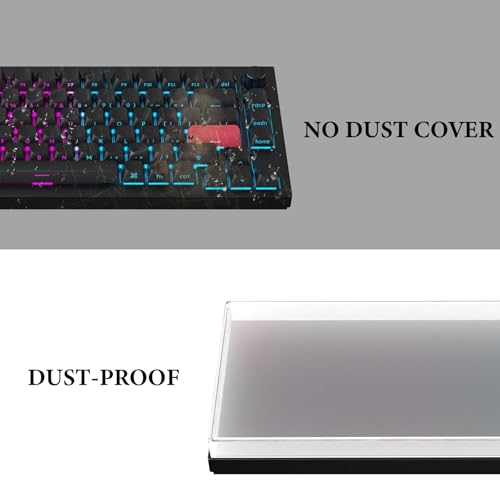 Cubierta de teclado 75% Acrílico para 84 teclas miniatura 2