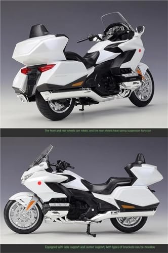 Moto de course miniature 1:12 métal injecté modèle réduit Gold Wing