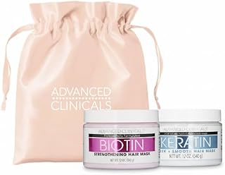 【日本公式】 Advanced Clinicals ケラチン ヘアマスク ヘアパック ベタつかない アドバンスドクリニカルズ 大容量 340g (クリスマスコフレ)