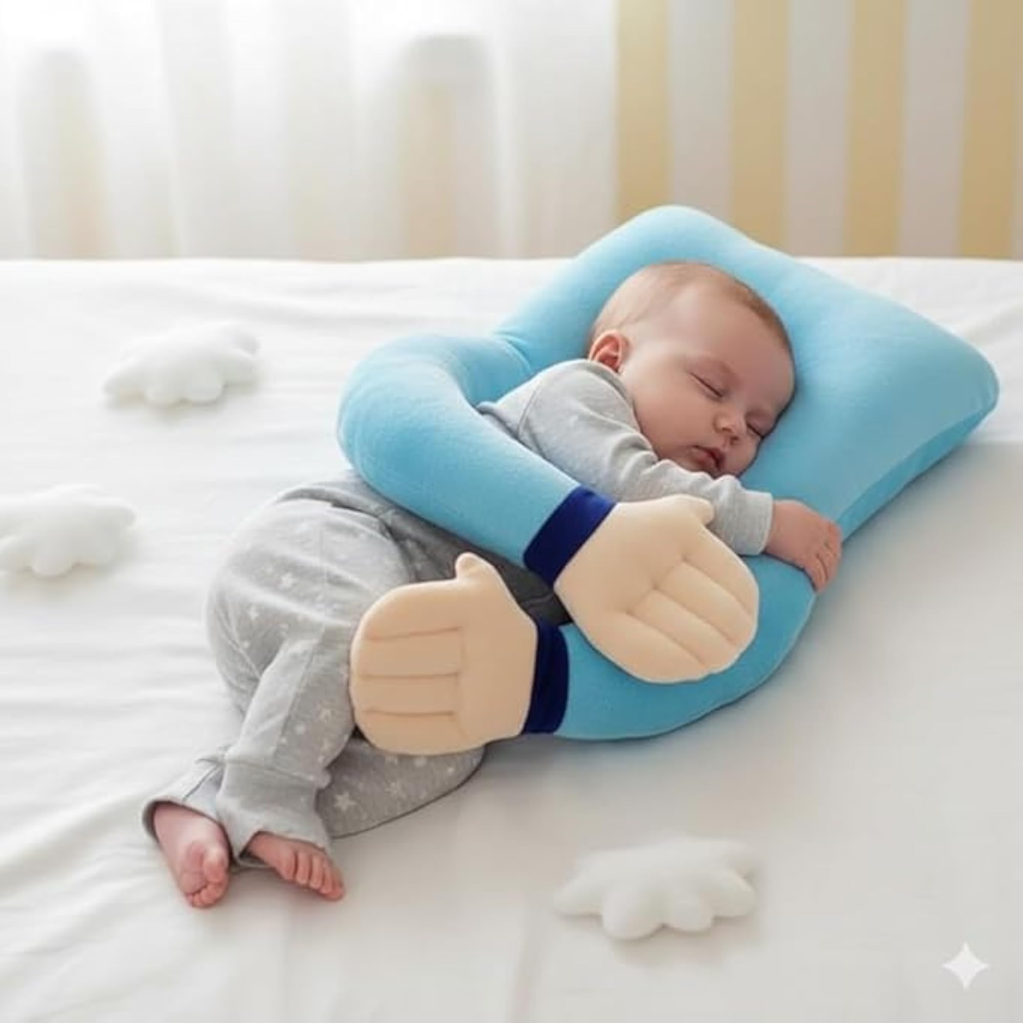 Kids Hugging Hand Pillow, Soft Toy for Comfort