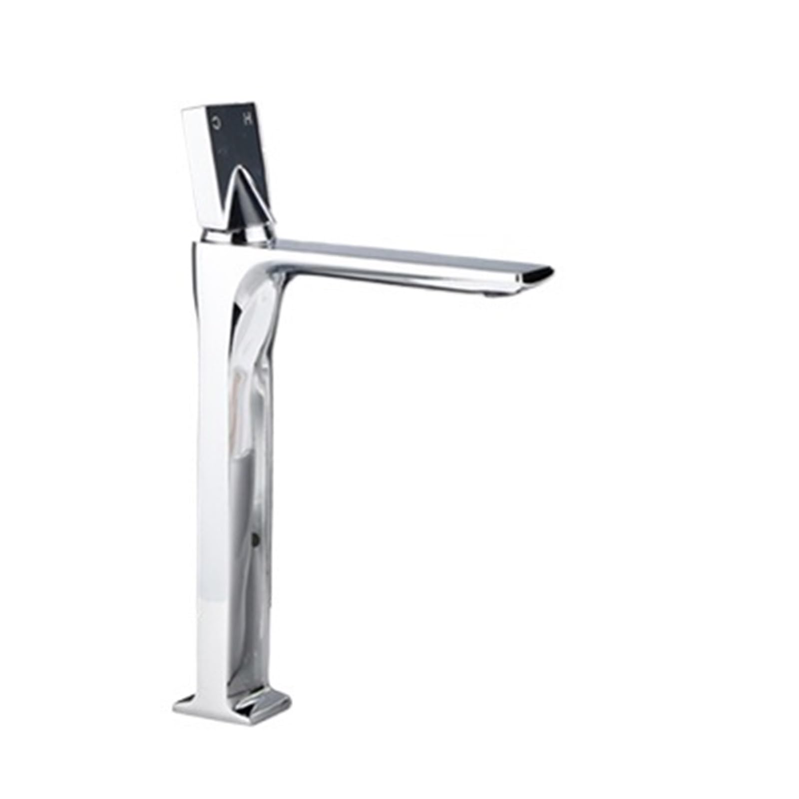 Robinet de lavabo ergonomique pour mitiger eau chaude et froide sans effort
