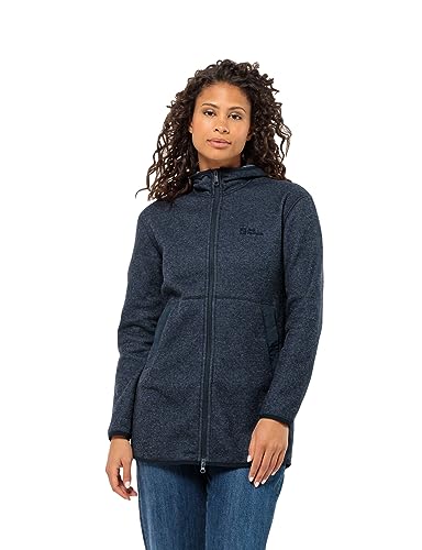 Veste en polaire Femme Jack Wolfskin Tannenspur Coat pour protection hivernale