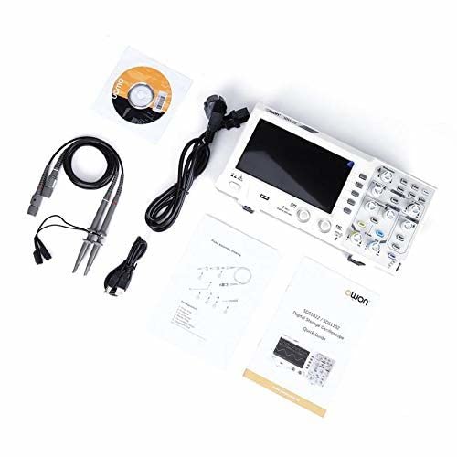 Owon Sds1102 Digital Desktop Oscilloscope 100 Mhz Bandwidth 1 Gsa/S Sample Rate 10K Pts Wavelength #TOP5
