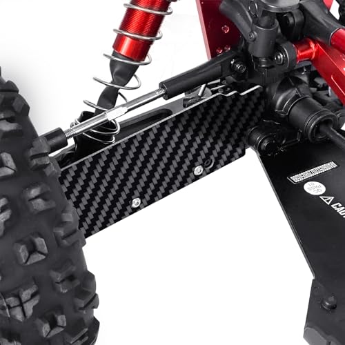 AXspeed RC Rear A-arms Mudguard for 1/8 ARRMA KRATON 6S EXB Carbon Fiber Mud Flaps Fender Flares - Image 3
