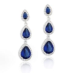 Sapphire - 14K White Gold Plated