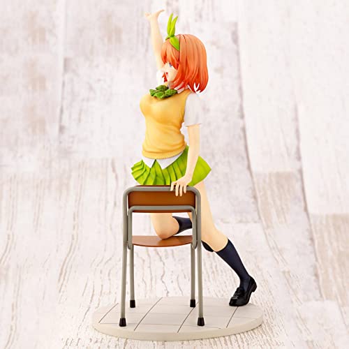 Penxzt Action Figures, The Quintessential Quintuplets Nakano Yotsuba Pvc Materials Anime Toy Statue, Handmade Decoration Model Ornaments Classic Souvenir #TOP1