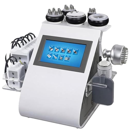 LSBHPPD Máquina De Cavitación 9 En 1,Máquina De Belleza Corporal,Masajeador Profesional De Radiofrecuencia,Dispositivo De Reducción De Vacío para Brazo,Cintura,Muslo,Cadera,Pierna LSBHPPD Máquina De Cavitación 9 En 1,Máquina De Belleza Corporal,Masajeador Profesional De Radiofrecuencia,Dispositivo De Reducción De Vacío para Brazo,Cintura,Muslo,Cadera,Pierna
