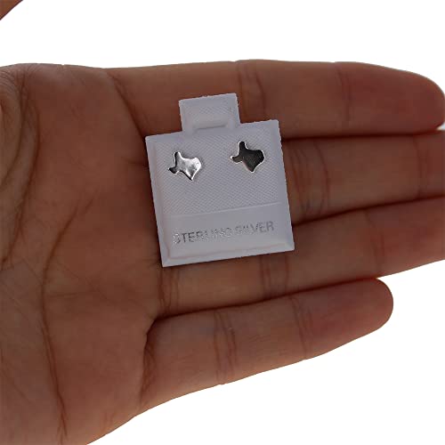 Sterling Silver Teenie Texas Studs2