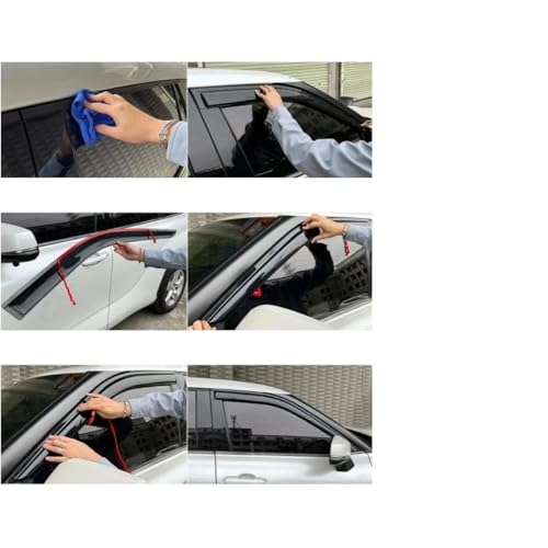 Déflecteurs de ventilation pour Chevrolet Trailblazer EXT 2002-2009 - 4