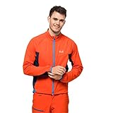  Jack Wolfskin Herren Sportjacke TOURER orange/türkis/nachtblau/weiß S