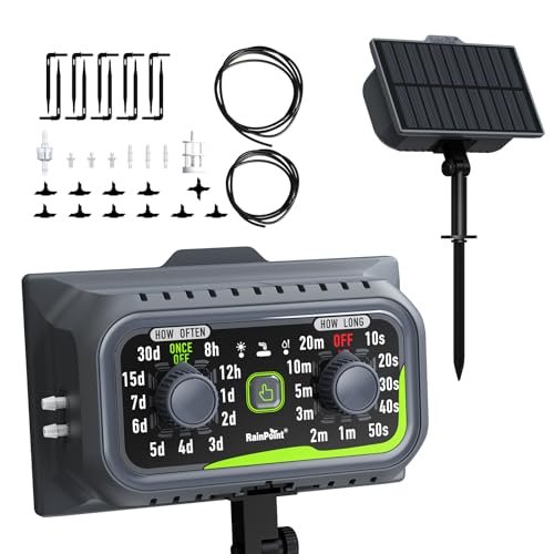 RAINPOINT Solar Drip Irrigation Pump Kit