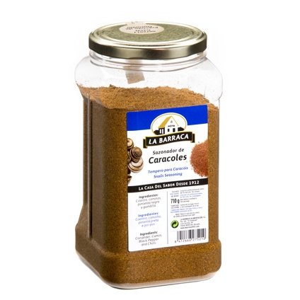 Sazonador Caracoles La Barraca Granel 650g