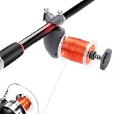 Teamaze Fishing Line Spooler, Fishing Line Spooling Tools for Spinning Reels and Casting Reels, Port