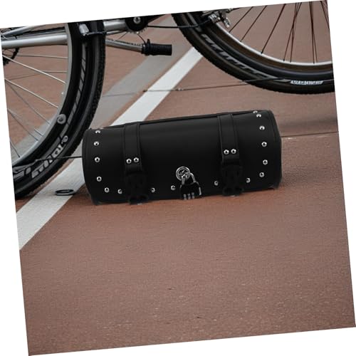 Sacoche de fourche en cuir synthétique avec code pour cyclomoteur - 6
