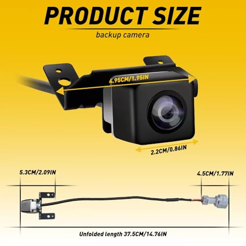 Image of 95760-3S102 New Rear View Backup Camera Fit for Hyundai Sonata 2010-2015