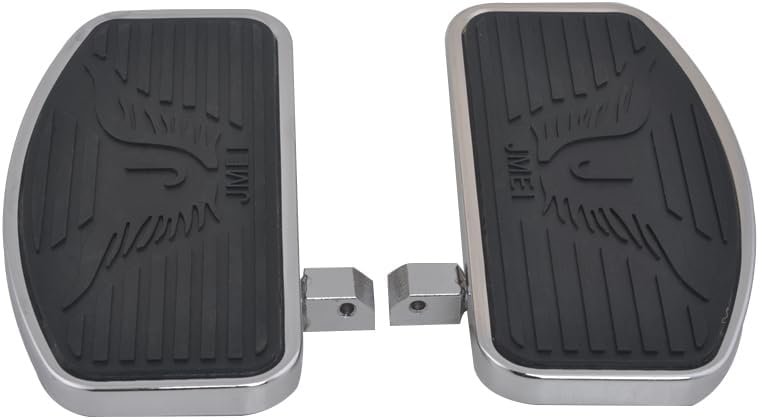 Adjustable Footboards Front Foot pegs Fit for Honda Shadow Magna Steed VLX Black Widow VT125 VT600 VT750 VF750 1988-2003,Black