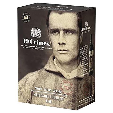 19 Crimes Red Wine Box, 1500ml Cover